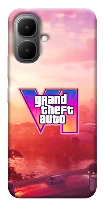 Чехол itsPrint GTA VI Vice City для Infinix Smart 10, игры, купить оптом с доставкой