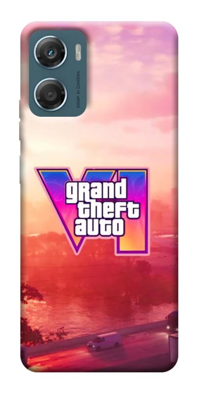 Чехол itsPrint GTA VI Vice City для Motorola Moto G06, игры, купить оптом с доставкой