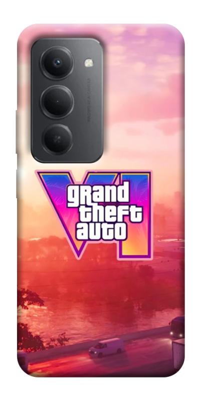 Чехол itsPrint GTA VI Vice City для Xiaomi Redmi 15 4G (Global) / 5G, игры, купить оптом с доставкой