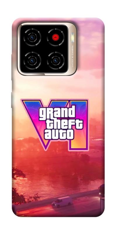 Чехол itsPrint GTA VI Vice City для ZTE Blade A56, игры, купить оптом с доставкой