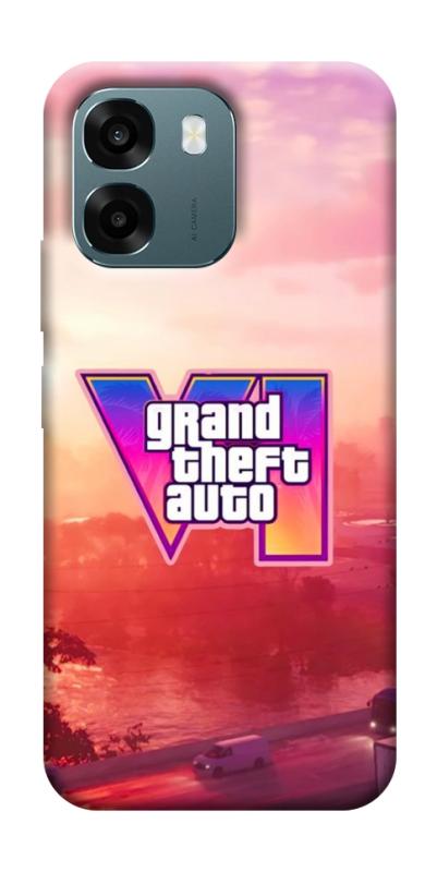 Чехол itsPrint GTA VI Vice City для Oppo A6, игры, купить оптом с доставкой
