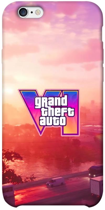 Чехол itsPrint GTA VI Vice City для Apple iPhone 6/6s plus (5.5"), игры, купить оптом с доставкой