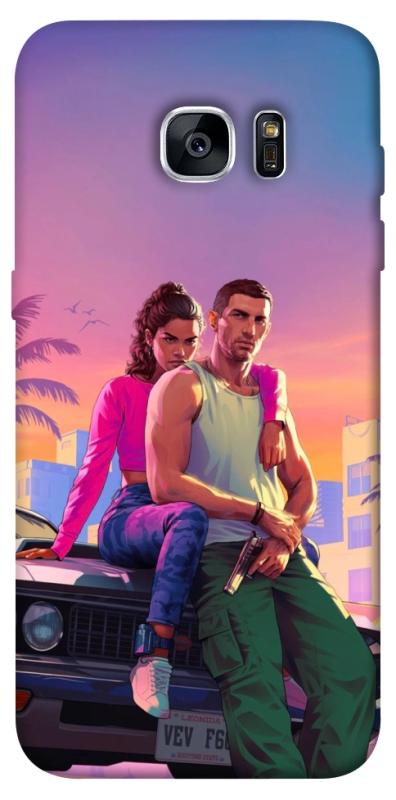 Чохол itsPrint GTA VI Heroes для Samsung G935F Galaxy S7 Edge, ігри, купити оптом з доставкою
