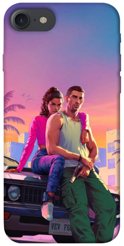 Чохол itsPrint GTA VI Heroes для Apple iPhone 7 / 8 (4.7"), ігри, купити оптом з доставкою