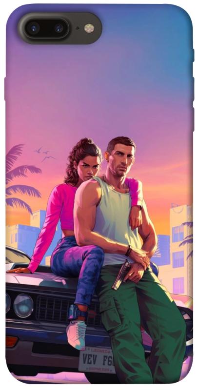 Чохол itsPrint GTA VI Heroes для Apple iPhone 7 plus / 8 plus (5.5"), ігри, купити оптом з доставкою