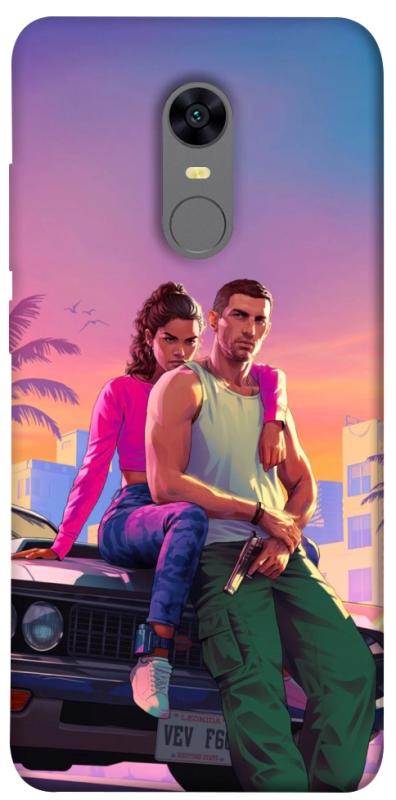 Чохол itsPrint GTA VI Heroes для Xiaomi Redmi 5 Plus / Redmi Note 5 (Single Camera), ігри, купити оптом з доставкою