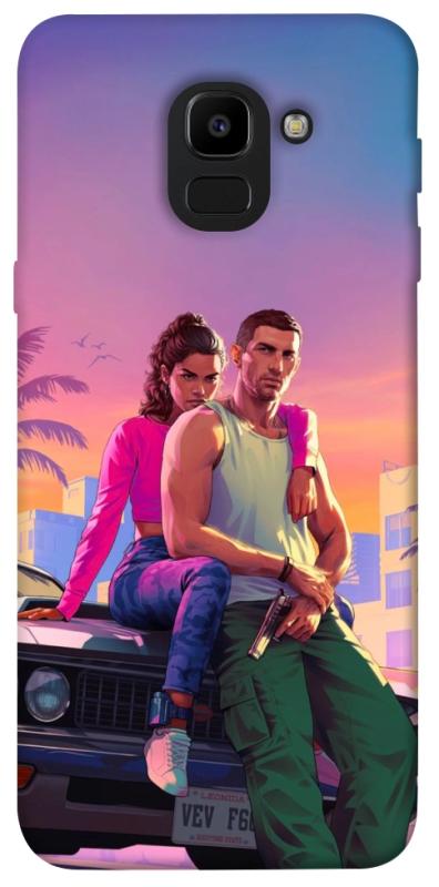 Чохол itsPrint GTA VI Heroes для Samsung J600F Galaxy J6 (2018), ігри, купити оптом з доставкою