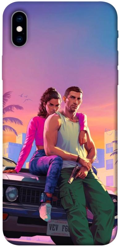 Чохол itsPrint GTA VI Heroes для Apple iPhone XS Max (6.5"), ігри, купити оптом з доставкою