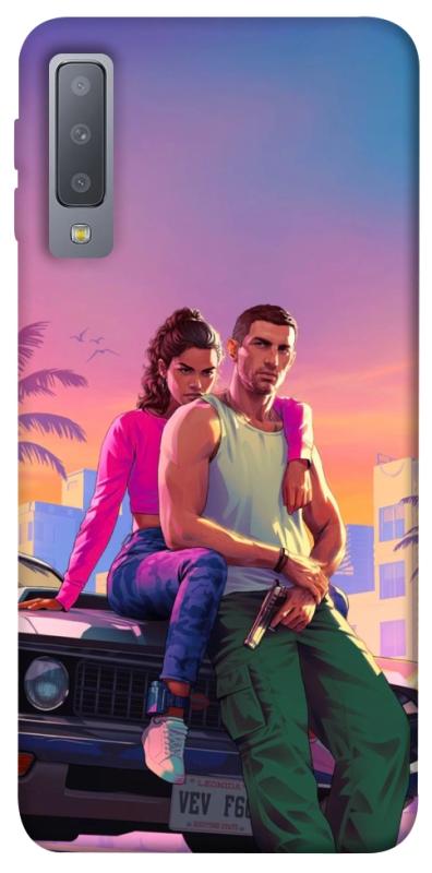 Чохол itsPrint GTA VI Heroes для Samsung A750 Galaxy A7 (2018), ігри, купити оптом з доставкою
