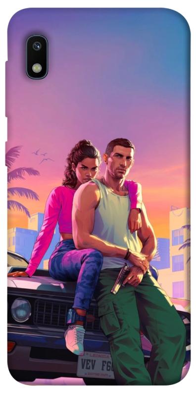 Чехол itsPrint GTA VI Heroes для Samsung Galaxy A10 (A105F), игры, купить оптом с доставкой