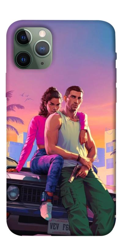 Чехол itsPrint GTA VI Heroes для Apple iPhone 11 Pro (5.8"), игры, купить оптом с доставкой