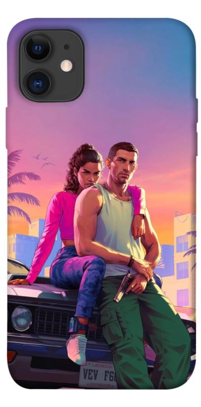 Чохол itsPrint GTA VI Heroes для Apple iPhone 11 (6.1"), ігри, купити оптом з доставкою