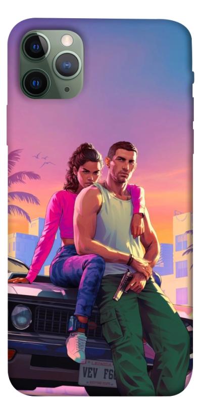 Чехол itsPrint GTA VI Heroes для Apple iPhone 11 Pro Max (6.5"), игры, купить оптом с доставкой