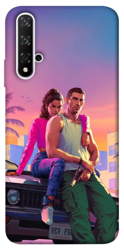 Чохол itsPrint GTA VI Heroes для Huawei Honor 20 / Nova 5T, ігри, купити оптом з доставкою