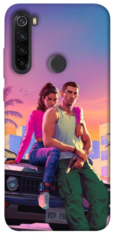 Чохол itsPrint GTA VI Heroes для Xiaomi Redmi Note 8T, ігри, купити оптом з доставкою