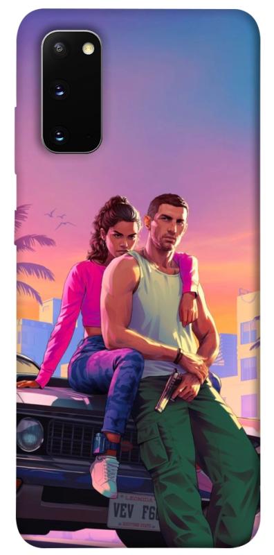 Чохол itsPrint GTA VI Heroes для Samsung Galaxy S20, ігри, купити оптом з доставкою