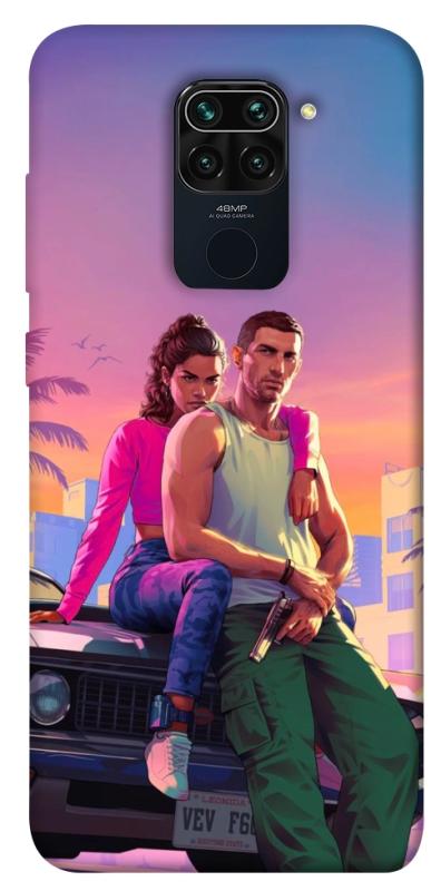 Чохол itsPrint GTA VI Heroes для Xiaomi Redmi Note 9 / Redmi 10X, ігри, купити оптом з доставкою