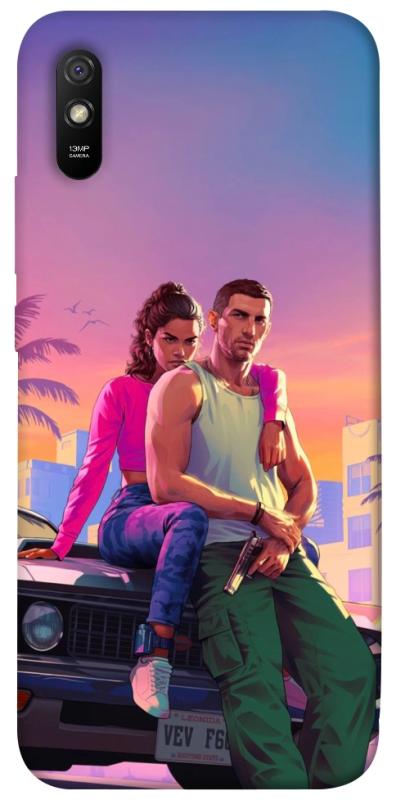 Чехол itsPrint GTA VI Heroes для Xiaomi Redmi 9A, игры, купить оптом с доставкой