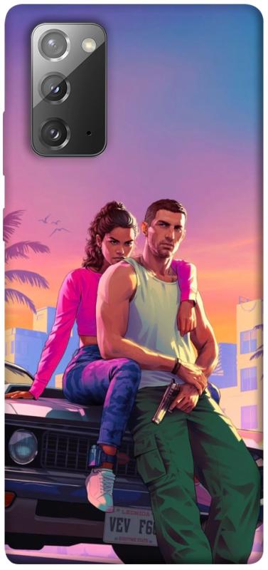 Чохол itsPrint GTA VI Heroes для Samsung Galaxy Note 20, ігри, купити оптом з доставкою