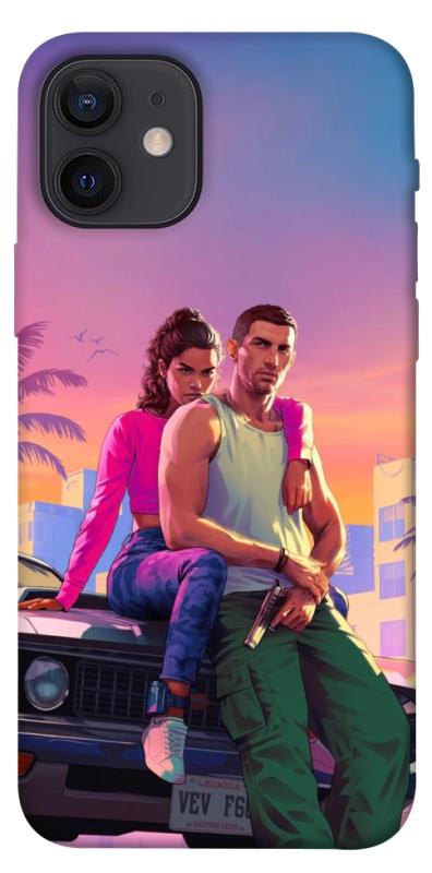 Чехол itsPrint GTA VI Heroes для Apple iPhone 12 Pro (6.1"), игры, купить оптом с доставкой