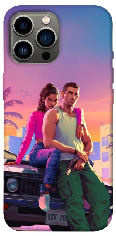Чехол itsPrint GTA VI Heroes для Apple iPhone 12 Pro Max (6.7"), игры, купить оптом с доставкой