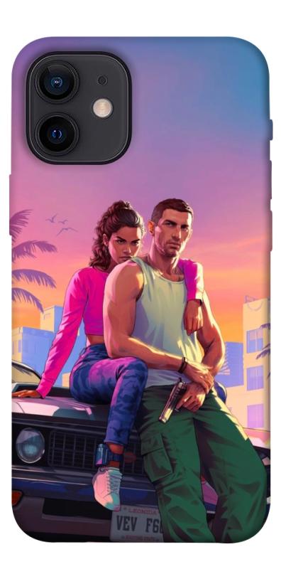 Чохол itsPrint GTA VI Heroes для Apple iPhone 12 mini (5.4"), ігри, купити оптом з доставкою