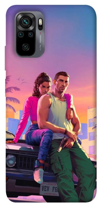 Чохол itsPrint GTA VI Heroes для Xiaomi Redmi Note 10 / Note 10s, ігри, купити оптом з доставкою