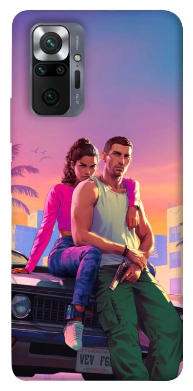 Чохол itsPrint GTA VI Heroes для Xiaomi Redmi Note 10 Pro, ігри, купити оптом з доставкою
