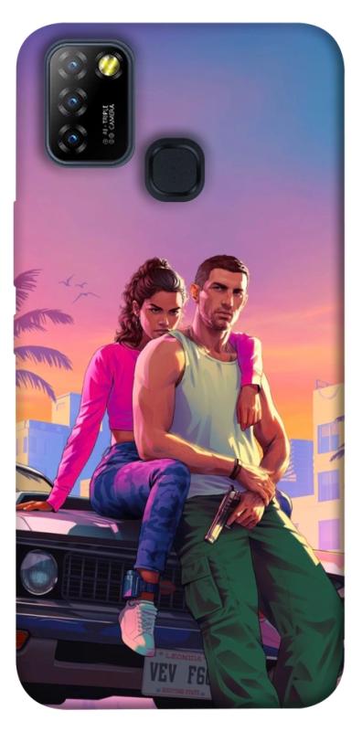 Чохол itsPrint GTA VI Heroes для Infinix Hot 10 Lite, ігри, купити оптом з доставкою