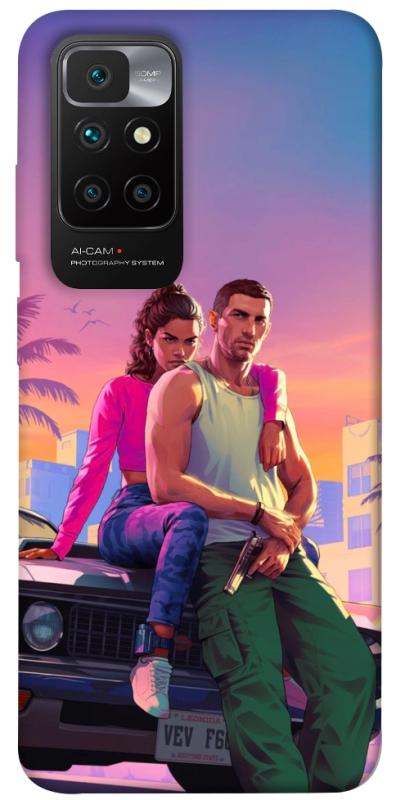 Чехол itsPrint GTA VI Heroes для Xiaomi Redmi 10, игры, купить оптом с доставкой