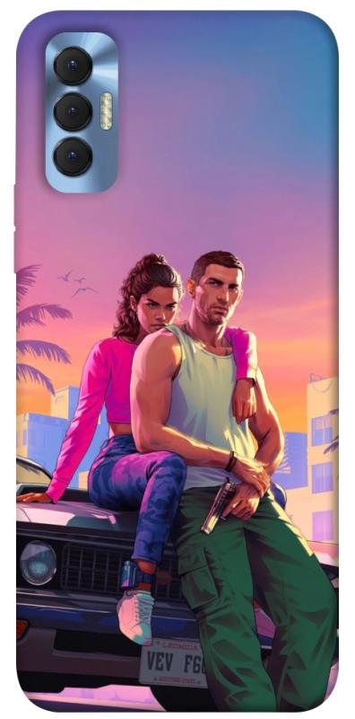 Чехол itsPrint GTA VI Heroes для TECNO Spark 8P, игры, купить оптом с доставкой