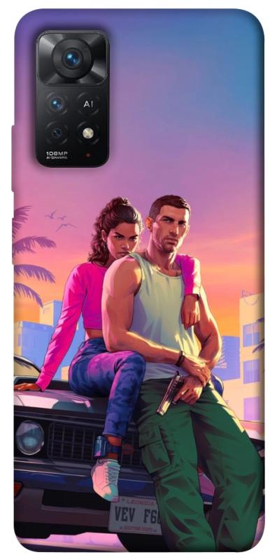 Чохол itsPrint GTA VI Heroes для Xiaomi Redmi Note 11 Pro 4G/5G, ігри, купити оптом з доставкою