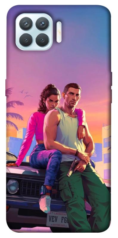 Чохол itsPrint GTA VI Heroes для Oppo F17 Pro, ігри, купити оптом з доставкою