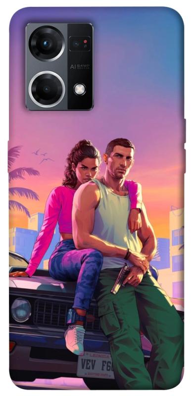Чохол itsPrint GTA VI Heroes для Oppo Reno 7 4G, ігри, купити оптом з доставкою