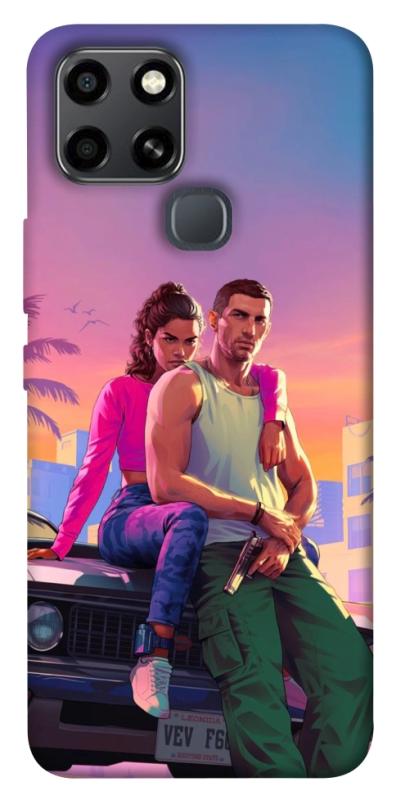 Чохол itsPrint GTA VI Heroes для Infinix Smart 6, ігри, купити оптом з доставкою