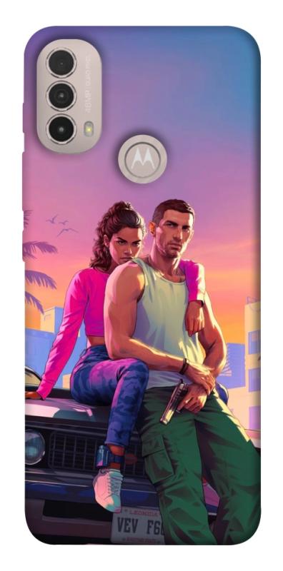 Чохол itsPrint GTA VI Heroes для Motorola Moto E40, ігри, купити оптом з доставкою