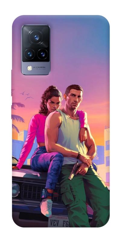 Чохол itsPrint GTA VI Heroes для Vivo V21, ігри, купити оптом з доставкою