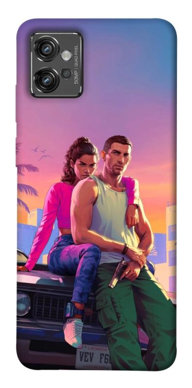Чохол itsPrint GTA VI Heroes для Motorola Moto G32, ігри, купити оптом з доставкою