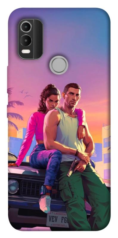 Чохол itsPrint GTA VI Heroes для Nokia C21 Plus, ігри, купити оптом з доставкою