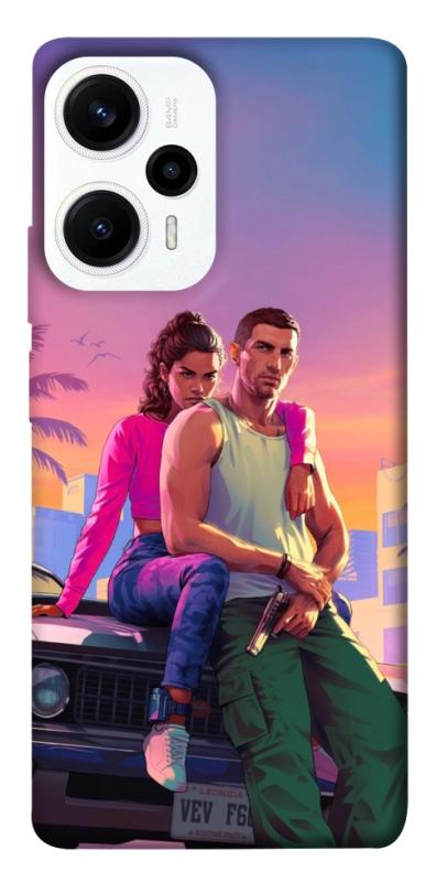 Чехол itsPrint GTA VI Heroes для Xiaomi Poco F5 / Note 12 Turbo, игры, купить оптом с доставкой