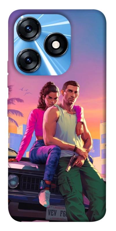 Чохол itsPrint GTA VI Heroes для TECNO Spark 10 Pro, ігри, купити оптом з доставкою