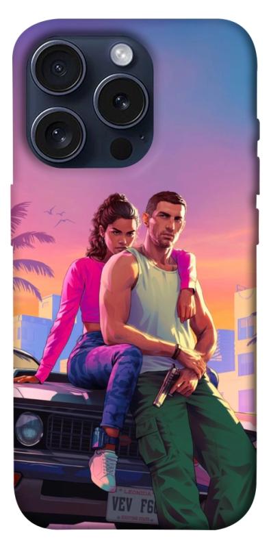 Чохол itsPrint GTA VI Heroes для Apple iPhone 15 Pro (6.1"), ігри, купити оптом з доставкою