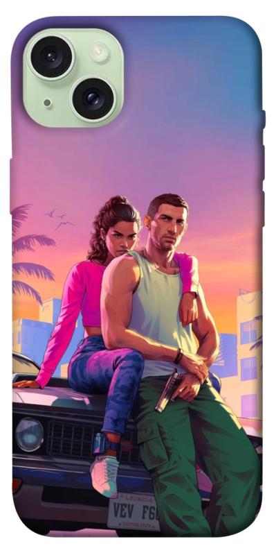 Чохол itsPrint GTA VI Heroes для Apple iPhone 15 Plus (6.7"), ігри, купити оптом з доставкою