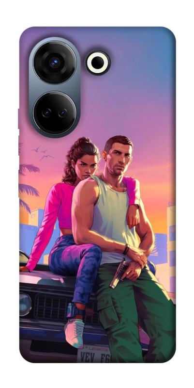 Чохол itsPrint GTA VI Heroes для TECNO Camon 20 Pro (CK7n), ігри, купити оптом з доставкою
