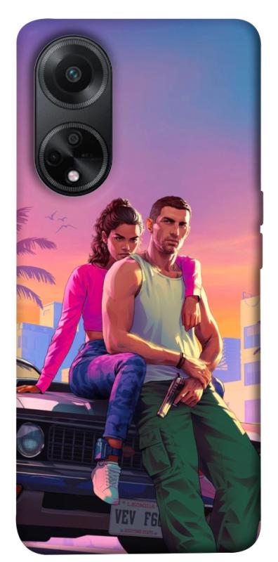 Чохол itsPrint GTA VI Heroes для Oppo A58 4G, ігри, купити оптом з доставкою