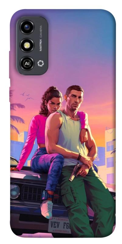 Чохол itsPrint GTA VI Heroes для ZTE Blade A53, ігри, купити оптом з доставкою