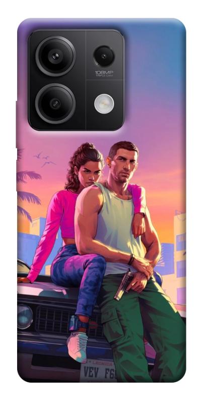 Чохол itsPrint GTA VI Heroes для Xiaomi Redmi Note 13 5G, ігри, купити оптом з доставкою