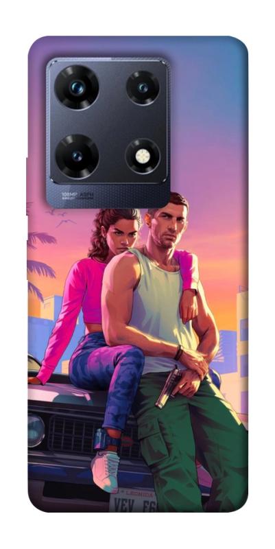 Чохол itsPrint GTA VI Heroes для Infinix Note 30 Pro, ігри, купити оптом з доставкою