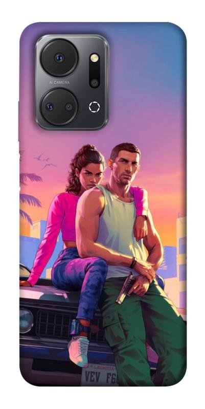 Чохол itsPrint GTA VI Heroes для Huawei Honor X7a, ігри, купити оптом з доставкою