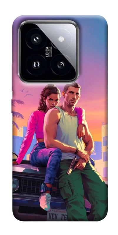 Чохол itsPrint GTA VI Heroes для Xiaomi 14 Pro, ігри, купити оптом з доставкою